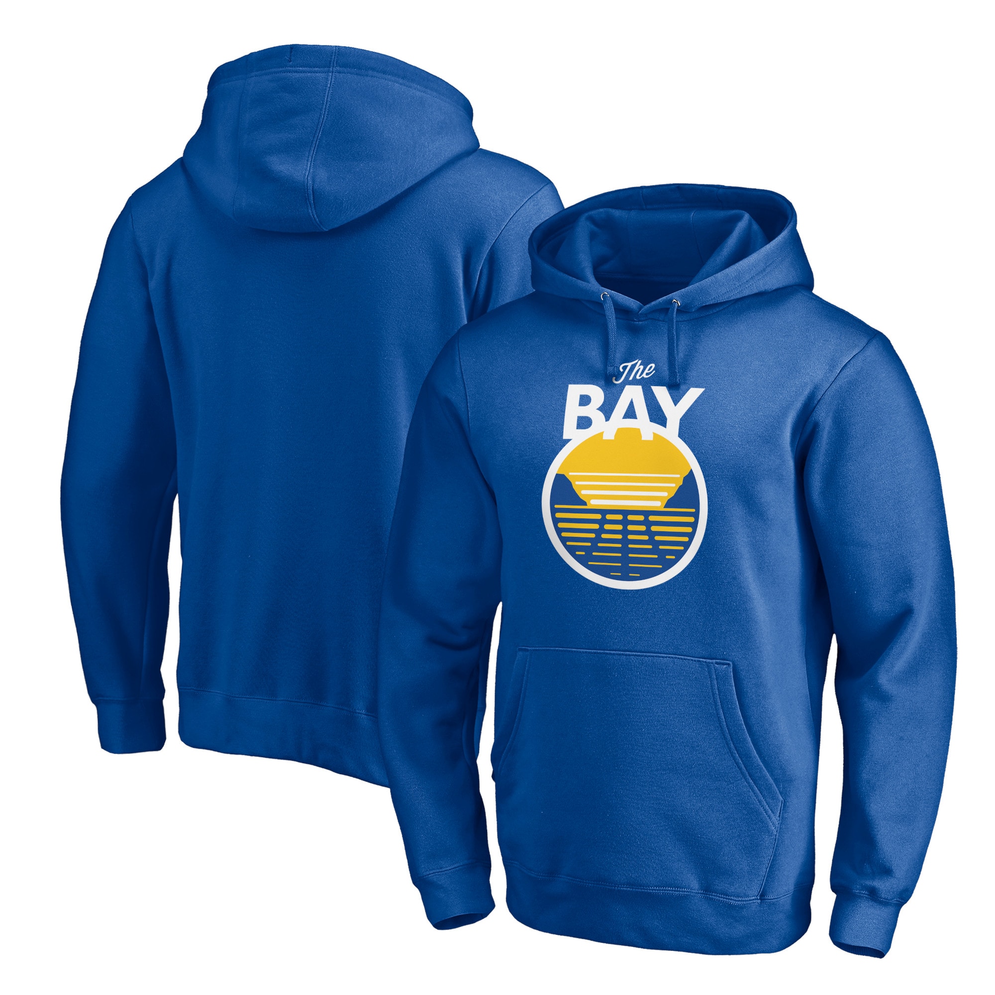 Golden State Dashing Warriors Royal The Bay Logo Pullover Hoodie Retailers