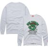 Homage Boston Celtics Unisex Ash 2024 NBA Finals Champions Admirable Grateful Dead Tri Blend Pullover Sweatshirt Sports fans