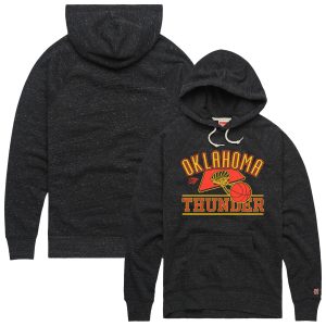Homage Oklahoma City Thunder Unisex Heather Black Top - notch Hometown Edition Tri Blend Raglan Pullover Hoodie Perfect fit! Order this comfortable jersey.