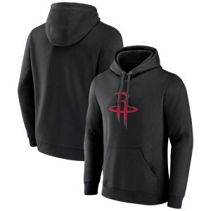 Houston Rockets Black Top - notch Primary Logo Pullover Hoodie Don't be left out! Get this stylish jersey and show your team pride.