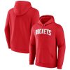 Houston Refined Rockets Red Wordmark Pullover Hoodie Gift idea! Surprise a sports fan with this amazing jersey.