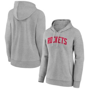 Houston Rockets Women's Gray Alternate Logo Pullover Hoodie Striking Flash sale! Snag this great jersey at a discounted price.