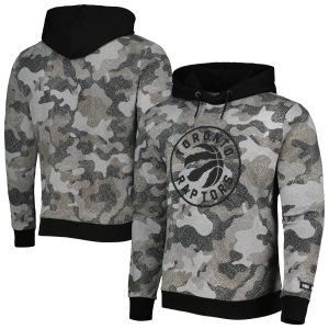 Hugo Classy Boss Toronto Raptors Black Camo Pullover Hoodie Collectors