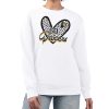 Indiana Pacers G III 4Her by Carl Banks White Women's GIII Captivating 4 Her Leopard Heart graphic Fleece Crewneck sweatshirt Trending now! Grab this hot jersey while you can.