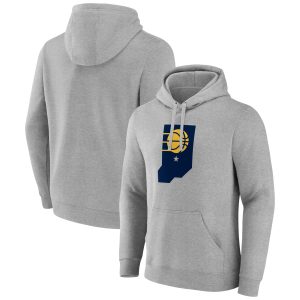 Indiana Pacers Gray Alternate Captivating Logo Pullover Hoodie Best - selling! Order this popular jersey before it's out of stock.