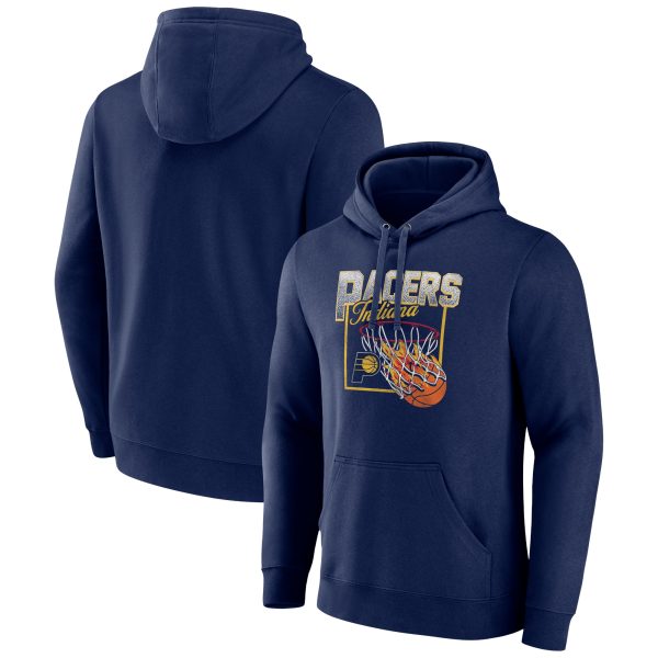 Indiana Pacers Navy Alley Oop Distinguished Pullover Hoodie Don't be left out! Get this stylish jersey and show your team pride.