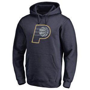 Indiana Pacers Sophisticated Navy Static Logo Pullover Hoodie Be the first! Order this trendy jersey ahead of the crowd.