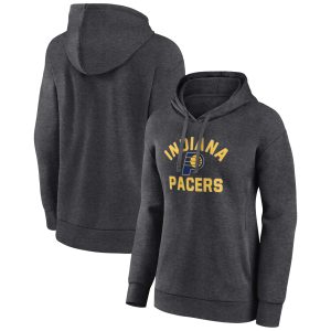 Indiana Pacers Women's Charcoal Overtime Classy Pullover Hoodie Upgrade your fan gear! Order this premium jersey today.