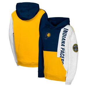 Indiana Unique Pacers Youth Navy Splash Pullover Hoodie Time - sensitive! Order now before the deal expires.