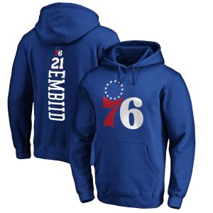 Joel Embiid Philadelphia 76ers Royal Playmaker High - quality Name & Number Pullover Hoodie Last chance! Grab this awesome jersey before it's gone for good.