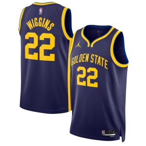 Jordan Brand Andrew Wiggins Golden State Warriors Unisex Navy Swingman Jersey Marvelous Statement Edition Enhance your game - day look! Get this fashionable jersey.