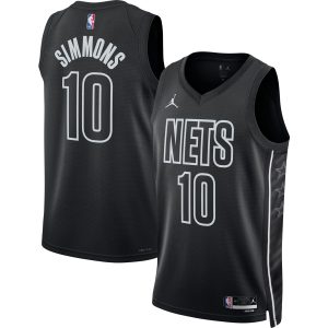 Jordan Brand Ben Simmons Brooklyn Nets Unisex Black Swingman Jersey Statement Edition Charming Hurry! Exclusive offer. Get your hands on this outstanding jersey right away.