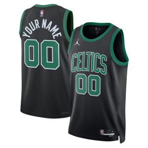 Jordan Brand Boston Celtics Unisex Black Delightful 2022/23 Swingman Custom Jersey Statement Edition Retailers