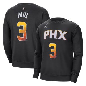 Jordan Brand Chris Paul Phoenix Suns Black Statement Name & Number Splendid Pullover Sweatshirt New arrival! Check out this fresh and exciting jersey.