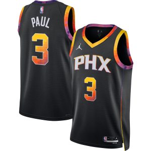 Jordan Brand Chris Paul Phoenix Superb Suns Unisex Black Swingman Jersey Statement Edition For the true fans! Secure this authentic jersey now.