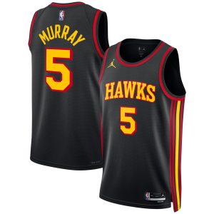 Jordan Brand Dejounte Murray Splendid Atlanta Hawks Unisex Black Swingman Jersey Statement Edition New arrival! Check out this fresh and exciting jersey.