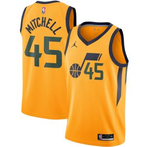Jordan Brand Donovan Mitchell Utah Fabulous Jazz Gold 2020/21 Swingman Jersey Statement Edition Exclusive design! Own a jersey like no other.