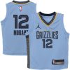 Jordan Brand Ja Morant Stylish Memphis Grizzlies Preschool Light Blue 2022/23 Statement Edition Jersey Join the elite! Get this exclusive jersey.