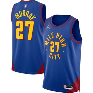Jordan Brand Jamal Murray Denver Nuggets Gorgeous Unisex Blue Swingman Jersey Statement Edition Unbeatable style! Get this stylish jersey now.