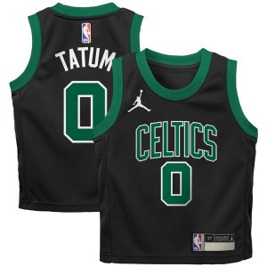 Jordan Brand Jayson Notable Tatum Boston Celtics Preschool Black 2022/23 Replica Jersey Statement Edition Last chance! Grab this awesome jersey before it's gone for good.