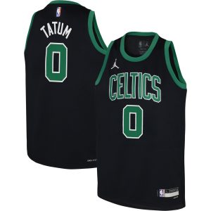 Jordan Brand Jayson Tatum Boston Celtics Youth Black Swingman Elegant Jersey Statement Edition Limited edition! Don't miss your chance to own this unique jersey.