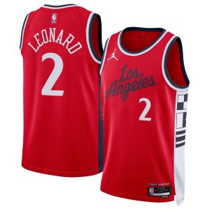 Jordan Brand Kawhi Leonard LA Clippers Unisex Red Admirable 2024/25 Swingman Jersey Statement Edition Gift idea! Surprise a sports fan with this amazing jersey.