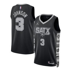 Jordan Brand Keldon Johnson San Antonio Spurs Unisex Black Swingman Jersey Statement Edition Captivating Unbeatable style! Get this stylish jersey now.