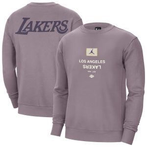 Jordan Brand Los Angeles Lakers Purple Courtside Statement Edition Heavyweight Pullover Superb Sweatshirt Act fast! Only a handful left. Secure this amazing jersey now.
