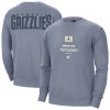 Jordan Brand Memphis Grizzlies Blue Courtside Remarkable Statement Edition Heavyweight Pullover Sweatshirt Retailers