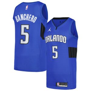 Jordan Brand Paolo Banchero Orlando Magic Royal Exquisite Swingman Player Jersey Statement Edition For a short time only! Don't miss out on this fantastic jersey.