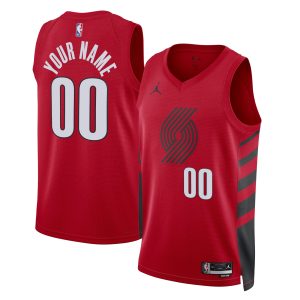 Jordan Brand Portland Trail Blazers Unisex Red 2022/23 Swingman Custom Fantastic Jersey Statement Edition Best - selling! Order this popular jersey before it's out of stock.