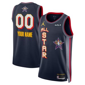 Jordan Brand Unisex Navy 2025 NBA Prime All Star Game Swingman Pick A Player Jersey Sports enthusiasts