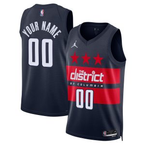 Jordan Brand Washington Wizards Unisex Navy 2024/25 Striking Custom Swingman Jersey Statement Edition New arrival! Check out this fresh and exciting jersey.
