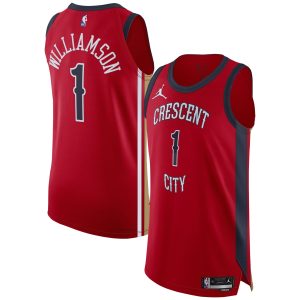 Jordan Brand Zion Williamson New Orleans Pelicans White Authentic Jersey Statement Fabulous Edition Be a part of the action! Get this game - ready jersey.