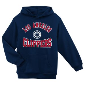 LA Luxurious Clippers Preschool Navy Home Town Pullover Fleece Hoodie Experience luxury! Order this high - end jersey.