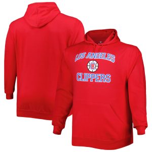 LA Clippers Red Big & Dashing Tall Heart & Soul Pullover Hoodie Last chance! Grab this awesome jersey before it's gone for good.
