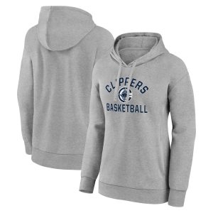 LA Clippers Fabulous Women's Gray Overtime Pullover Hoodie For the true fans! Secure this authentic jersey now.