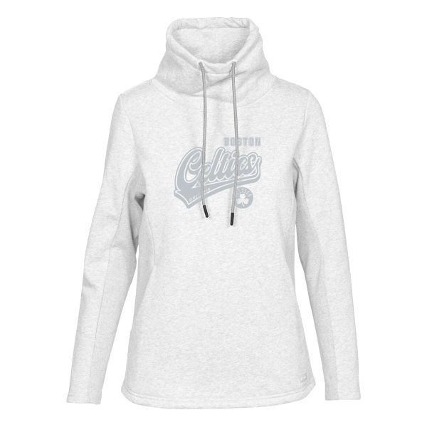 Levelwear Boston Celtics Women's Marvelous Cream Loop Sweep Pullover Sweatshirt Gift idea! Surprise a sports fan with this amazing jersey.