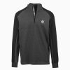 Levelwear Brooklyn Nets Black Galaxy Insignia Core Charming Quarter Zip Pullover Top Team spirit! Show it off with this awesome jersey.