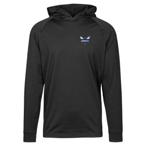 Levelwear Charlotte Hornets Black Dimension Insignia Core Pullover Hoodie Impressive High - demand item! Order this sought - after jersey immediately.