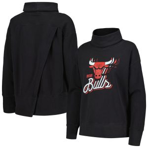 Levelwear Chicago Bulls Women's Black Alluring Sunset Pullover Sweatshirt Celebrate your team! Order this commemorative jersey.