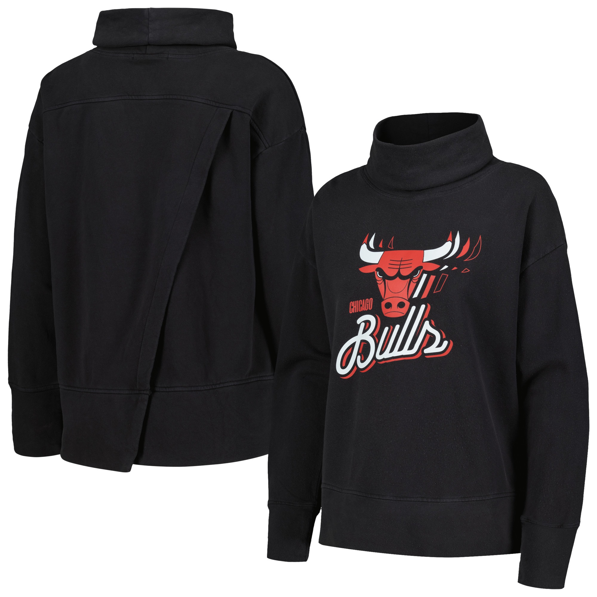 Levelwear Chicago Bulls Women's Black Alluring Sunset Pullover Sweatshirt Celebrate your team! Order this commemorative jersey.