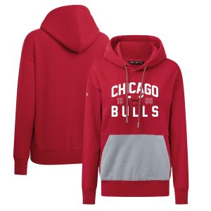 Levelwear Chicago Bulls Women's Red Bonfire Impressive Pullover Hoodie Upgrade your fan gear! Order this premium jersey today.