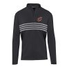 Levelwear Cleveland Cavaliers Black Asher Insignia Core Prime Quarter Zip Pullover Top Perfect fit! Order this comfortable jersey.