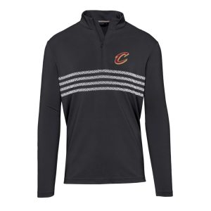 Levelwear Cleveland Cavaliers Black Asher Insignia Core Prime Quarter Zip Pullover Top Perfect fit! Order this comfortable jersey.