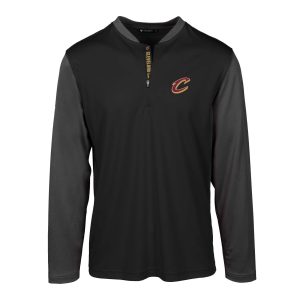 Levelwear Cleveland Cavaliers Black Spector Magnificent Insignia Core Quarter Zip Pullover Top Designed for performance! Get this functional jersey.