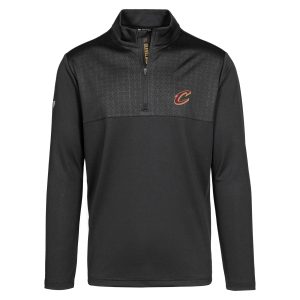 Levelwear Cleveland Distinguished Cavaliers Black Truth Insignia Core Quarter Zip Pullover Top For a short time only! Don't miss out on this fantastic jersey.