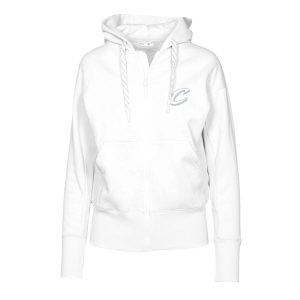 Levelwear Delightful Cleveland Cavaliers Women's White Gardinia Core Logo Full Zip Hoodie Stand out from the crowd! Wear this eye - catching jersey.