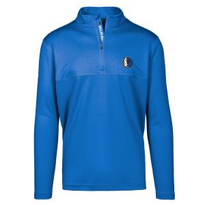 Levelwear Dallas Mavericks Blue Truth Insignia Core Quarter Zip Pullover Premium Top Retailers