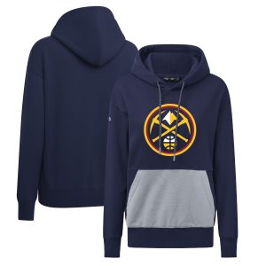 Levelwear Denver Nuggets Women's Navy Bonfire Pullover Hoodie Charming Trending now! Grab this hot jersey while you can.